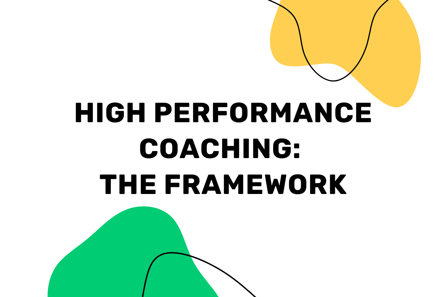high performance coaching