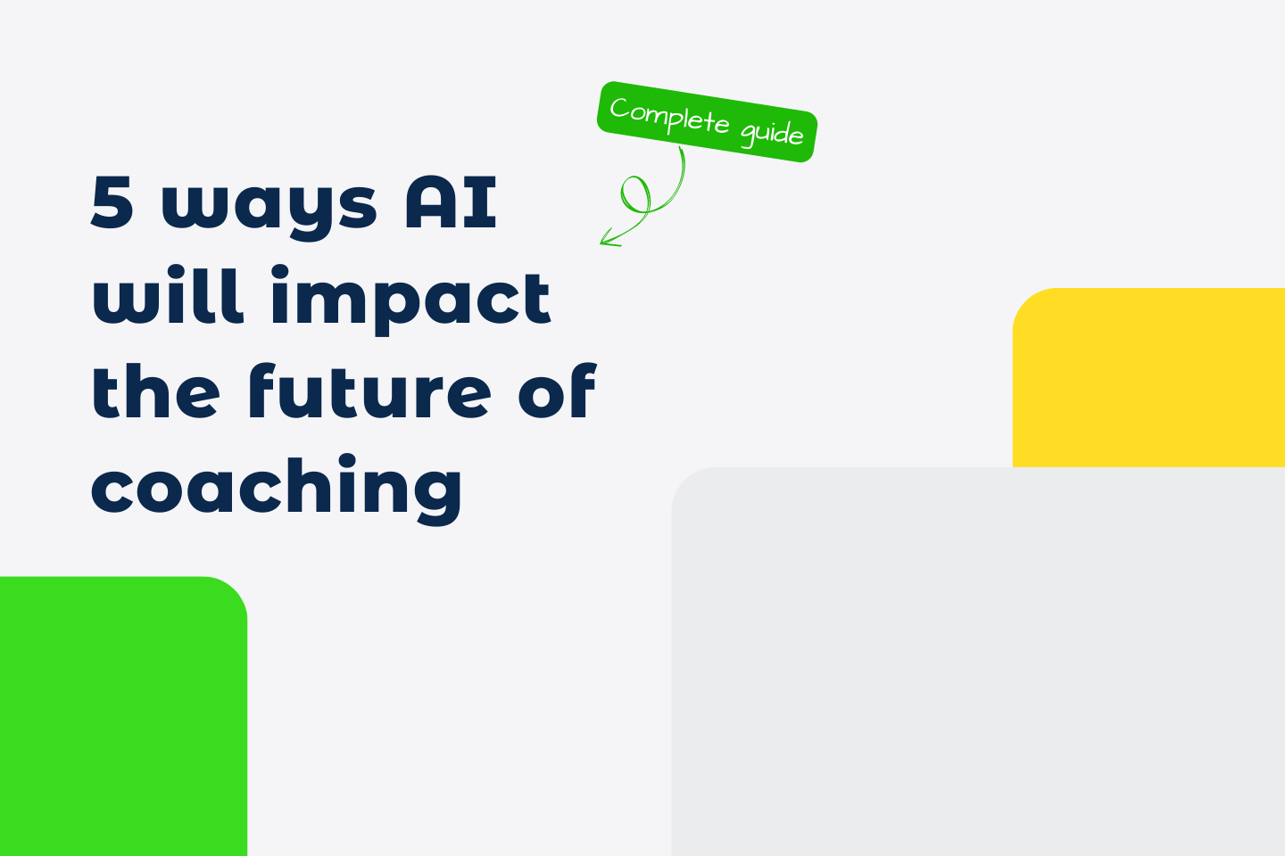 5 ways AI will impact the future of coaching