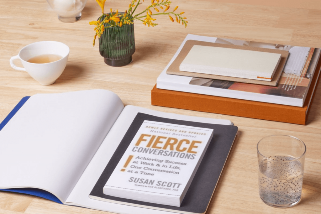 "Fierce Conversations: Achieving Success at Work and in Life One Conversation at a Time" by Susan Scott