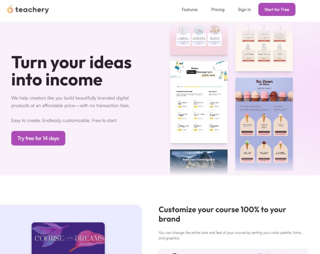 Teachery as an upcoach alternative for other tools